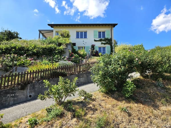 Immobilie in Montricher - Villa individuelle avec vue panoramique sur la campagne et les Alpes - Bild 0