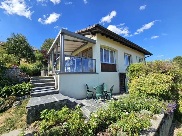Immobilie in Montricher - Villa individuelle avec vue panoramique sur la campagne et les Alpes - Bild 13