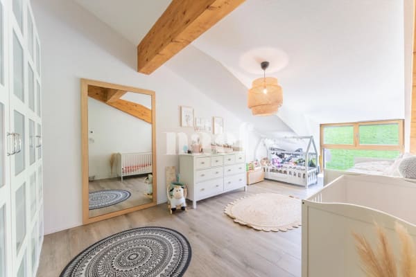 Immobilie in Prez-vers-siviriez - Spacieux appartement de 4.5 piÃ¨ces en attique avec balcon Ã  vendre Ã  Prez-vers-Siviriez - Bild 9