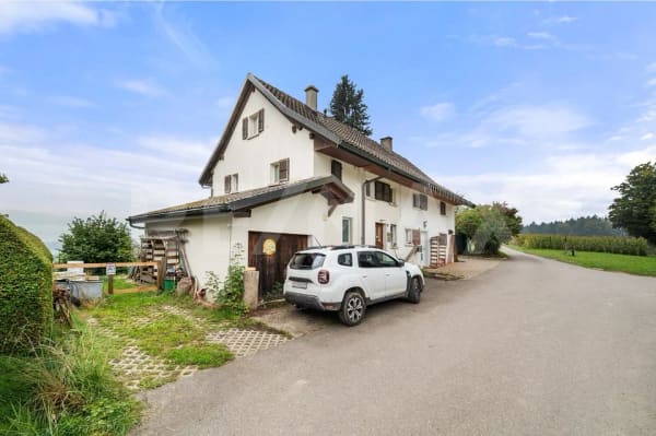 Immobilie in Villarimboud - DÃ©couvrez cette charmante maison mitoyenne avec vue imprenable sur les PrÃ©alpes ! - Bild 2