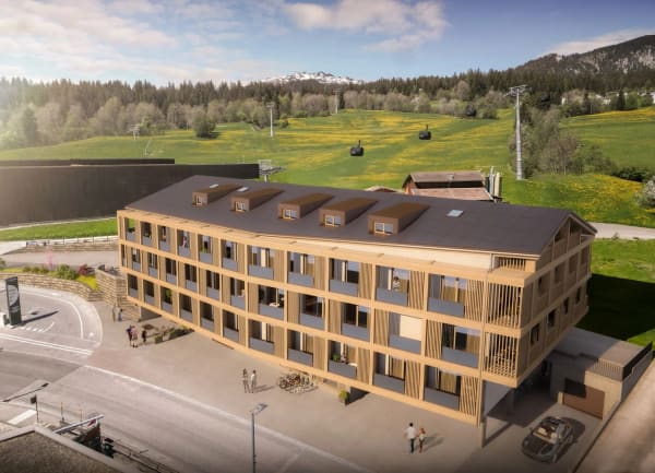 Immobilie in Flims Dorf - --->Bewirtschaftete 2.5 Zimmerwohnung, direkt bei den Bergbahnen in Flims! - Bild 0