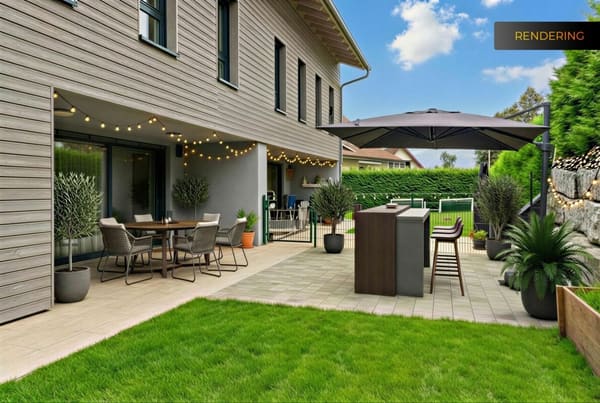 Immobilie in Hausen Am Albis - Modernes 6-Zimmer-Doppeleinfamilienhaus mit Garten in Hausen am Albis - Bild 18