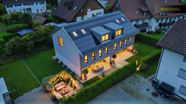 Immobilie in Hausen Am Albis - Modernes 6-Zimmer-Doppeleinfamilienhaus mit Garten in Hausen am Albis - Bild 23