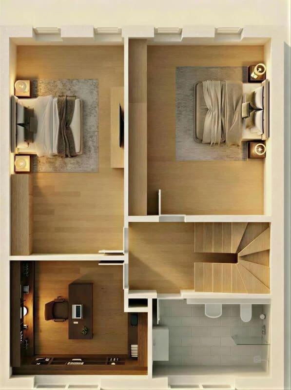 Immobilie in Hausen Am Albis - Modernes 6-Zimmer-Doppeleinfamilienhaus mit Garten in Hausen am Albis - Bild 27