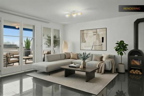 Immobilie in Hedingen - 5.5 Zimmer Maisonette Wohnung - Bild 0