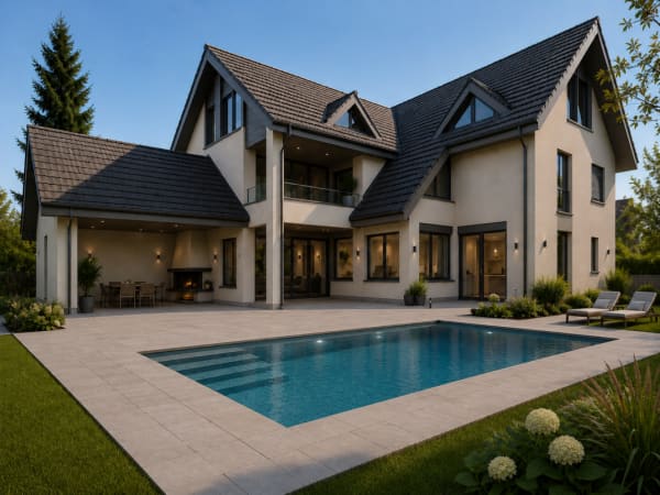 Immobilie in Witterswil - GrosszÃ¼giges Familienhaus mit Ã¼ber 400 mÂ² WohnflÃ¤che und viel PrivatsphÃ¤re - Bild 1