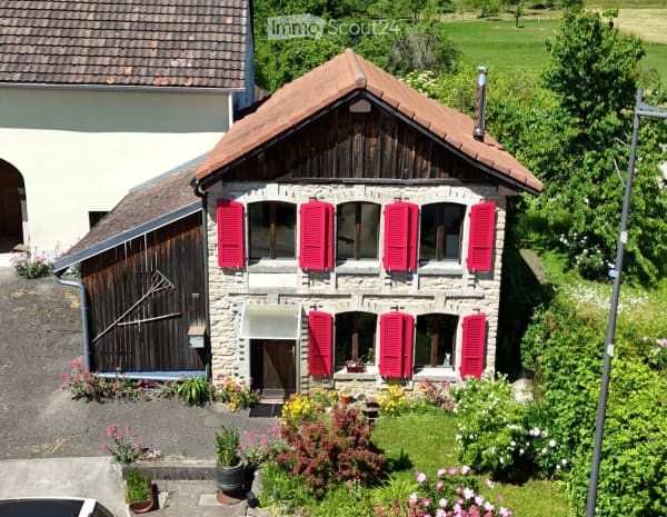 Immobilie in Damvant - Authentique maison jurassienne de caractère avec grand terrain et verger à Damvant - Bild 0