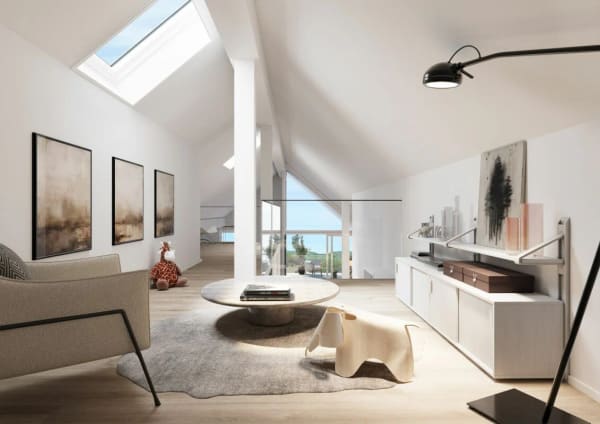 Immobilie in Benken Sg - WOHNPARK DORF - VERKAUFSSTART 2. ETAPPE - 4,5-Zimmerwohnung im Dachgeschoss - Bild 1