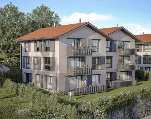 Immobilie in Russin - Charmant appartement neuf de 5 pieces Russin - Bild 0