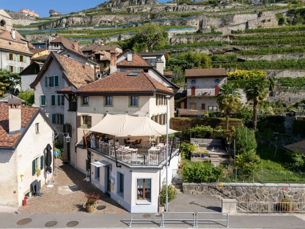 Immobilie in St-saphorin - Une maison villageoise de caractÃ¨re avec vue sur le lac - Bild 15
