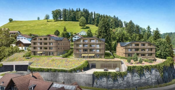 Immobilie in Waldstatt - Â«SomniumÂ» - hochwertige Eigentumswohnungen mit unverbaubarer Alpsteinsicht - Bild 1