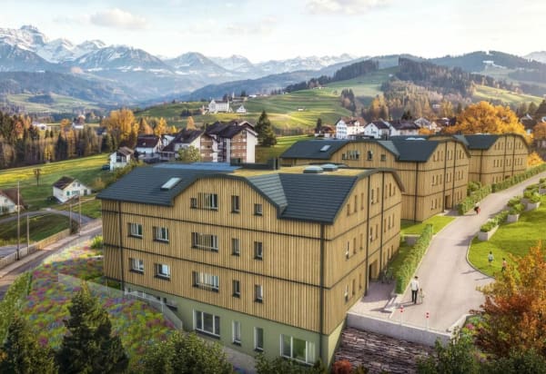 Immobilie in Waldstatt - Â«SomniumÂ» - hochwertige Eigentumswohnungen mit unverbaubarer Alpsteinsicht - Bild 2