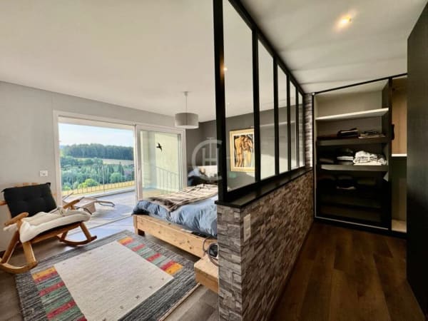 Immobilie in Lully Fr - Villa d'architecte 4.5 piÃ¨ces Ã  Seiry (Lully) - Bild 9