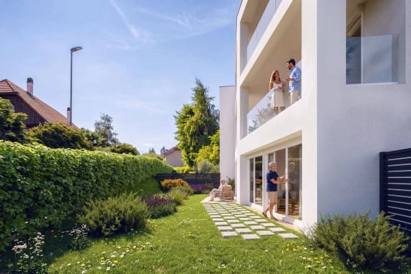 Immobilie in Courtepin - INITIUM - Vous rÃªvez d'un appartement avec un jardin ? [Appartement A0] - Bild 12
