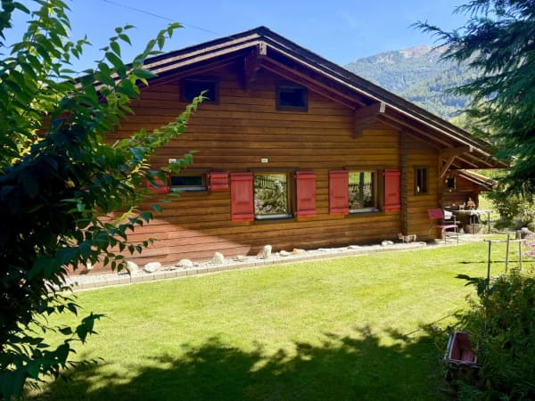 Immobilie in Basse-nendaz - CHALET INDIVIDUEL AVEC VUE EXCEPTIONNELLE ET SANS VIS-À-VIS A BASSE NENDAZ - Bild 5