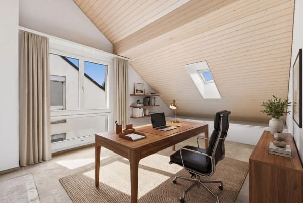 Immobilie in Stallikon - 5.5-Zimmer - Maisonette Terrassenwohnung mit 51 m2 Terrasse und 315 m2 Gartenanteil - Bild 12
