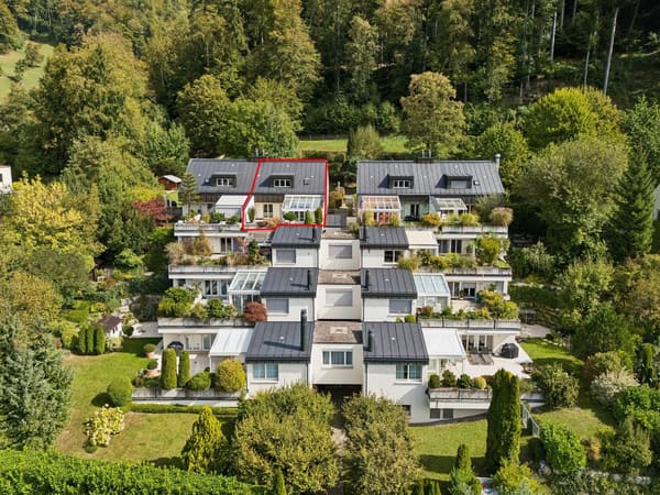Immobilie in Stallikon - 5.5-Zimmer - Maisonette Terrassenwohnung mit 51 m2 Terrasse und 315 m2 Gartenanteil - Bild 23