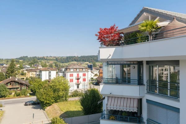 Immobilie in Root - Attraktive Eigentumswohnung mit Balkon und Weitsicht ins Grüne - Bild 7