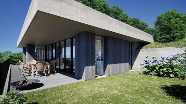 Immobilie in Bellerive Vd - Villa sur plan avec incroyable vue sur le Lac de Morat et les Alpes - Bild 1