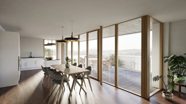 Immobilie in Bellerive Vd - Villa sur plan avec incroyable vue sur le Lac de Morat et les Alpes - Bild 2
