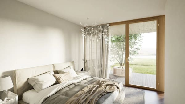 Immobilie in Bellerive Vd - Villa sur plan avec incroyable vue sur le Lac de Morat et les Alpes - Bild 4