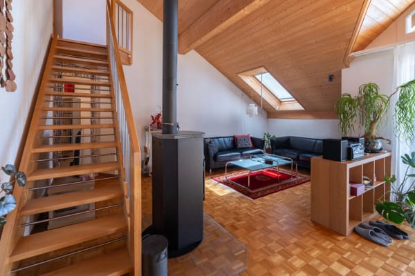 Immobilie in Brügg Be - Nicht alle Tage! Wunderbare 4.5 -5.5 Zi.-Dachwohnung mit Galerie - Bild 9