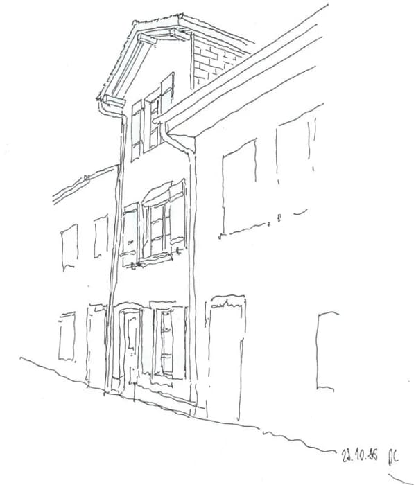 Immobilie in Cressier Ne - Cressier (au Centre du Village historique), charmante maison mitoyenne de 3 pièces - Bild 1
