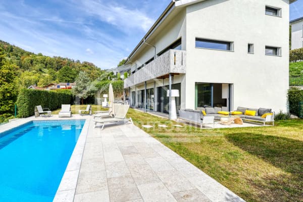 Immobilie in Jongny - Propriété contemporaine d'exception avec vue panoramique sur le lac - Bild 0