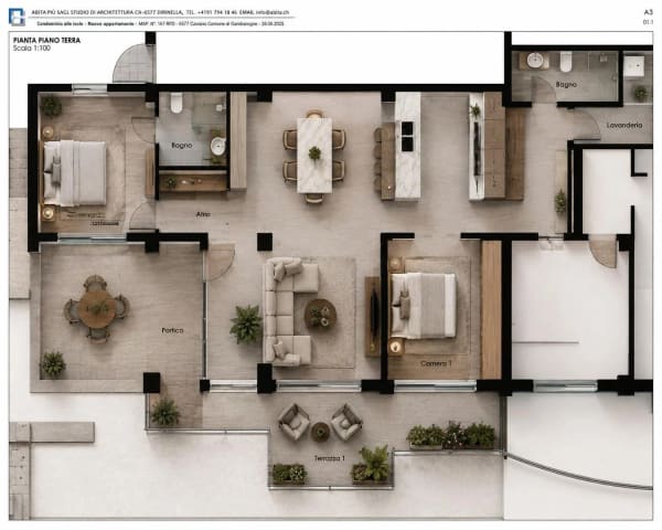 Immobilie in Caviano - Traumwohnung mit Seesicht  in Ranzo - Bild 9
