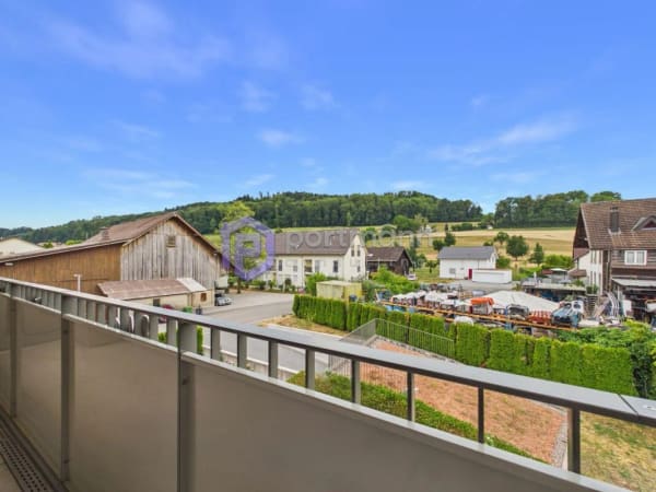 Immobilie in Waltenschwil - Helle 4,5-Zi-Dach-Wohnung mit Direktzugang in den Estrich mit Tageslicht - Bild 11