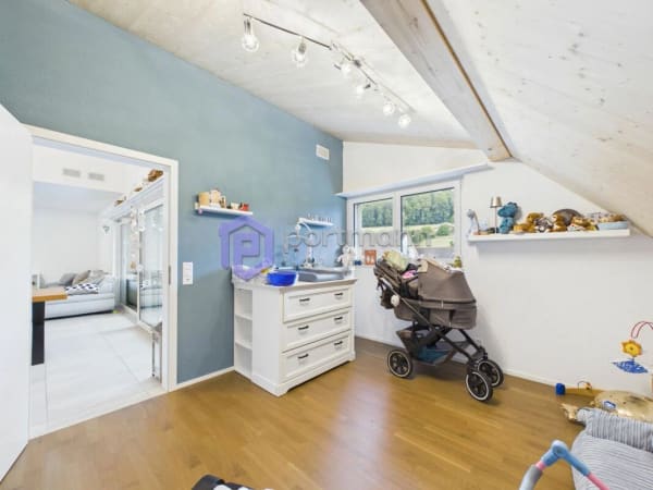 Immobilie in Waltenschwil - Helle 4,5-Zi-Dach-Wohnung mit Direktzugang in den Estrich mit Tageslicht - Bild 15