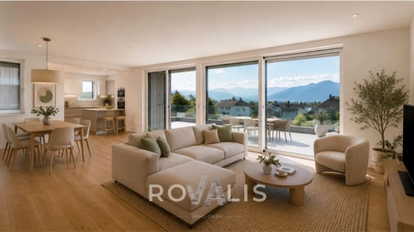 Immobilie in Gamsen - **3.5 Zimmer im Erdgeschoss mit 42 m² Gartensitzplatz** - Bild 2