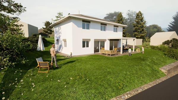 Immobilie in Le Noirmont - A vendre - Maison neuve clÃ© en main  dans un cadre privilÃ©giÃ© - Bild 1