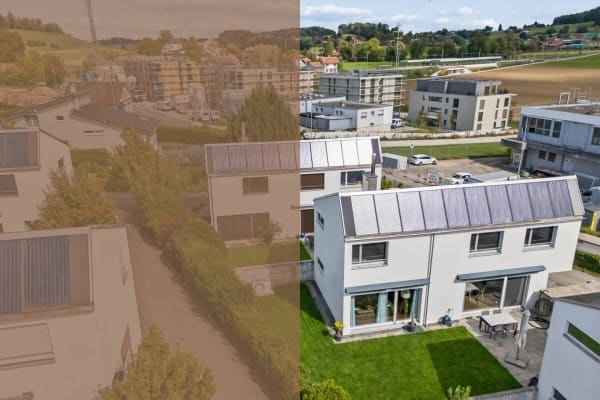 Immobilie in Courgevaux - Modernes und familienfreundliches 5.5-Zimmer-Einfamilienhaus - Bild 0