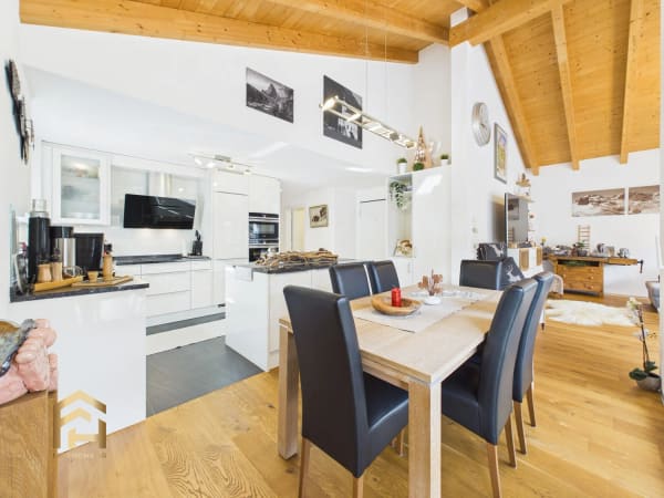 Immobilie in Stalden - Duplex-Dachwohnung (182m2) mit traumhafter Aussicht - Bild 0