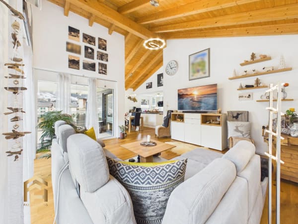 Immobilie in Stalden - Duplex-Dachwohnung (182m2) mit traumhafter Aussicht - Bild 6