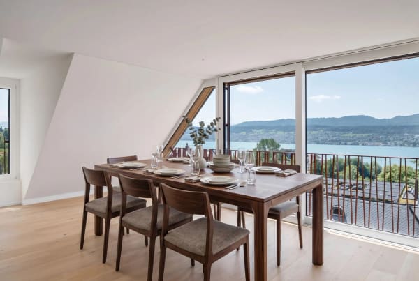 Immobilie in Erlenbach Zh - SouverÃ¤nes Topfloor-Wohnen mit spektakulÃ¤rer Seesicht - Bild 4