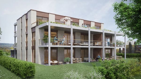 Immobilie in Eschenz - Moderne 4.5-Zimmer-Wohnung Westhöhe in Eschenz mit Seenähe - Bild 1