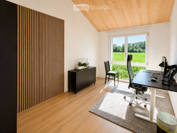 Immobilie in Frauenkappelen - Neuwertig am Waldrand â€“ 5.5-Zimmer-Haus mit Garten & Doppelgarage - Bild 6