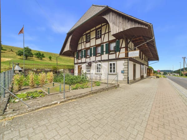 Immobilie in Oeschenbach - Alles unter einem Dach - Arbeiten, Wohnen und Verwirklichen - Bild 1