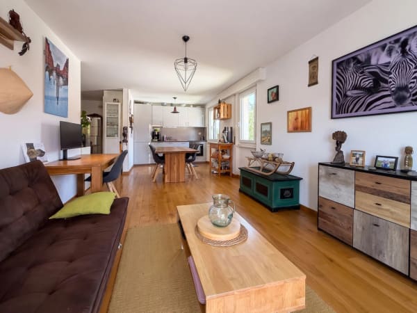 Immobilie in Villars-tiercelin - Appartement loué de 2.5 pièces avec balcon au coeur du village - Bild 1