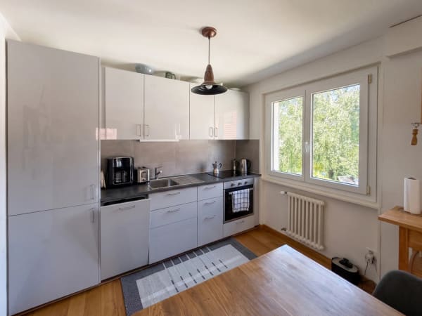 Immobilie in Villars-tiercelin - Appartement loué de 2.5 pièces avec balcon au coeur du village - Bild 3