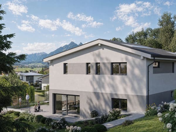 Immobilie in Le Pâquier-montbarry - Villa contemporaine de 6.5 piÃ¨ces, calme et lumiÃ¨re Ã  5 min de Bulle - Bild 0