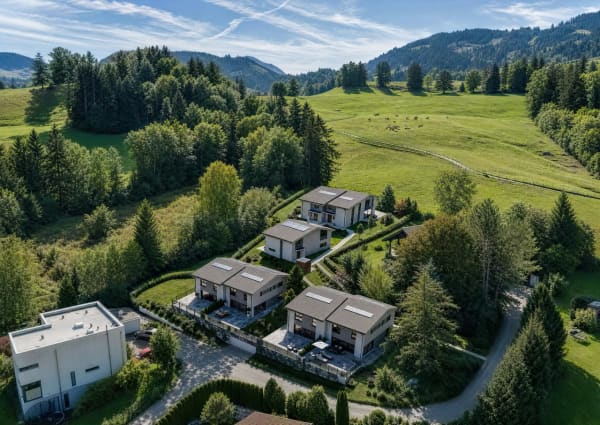 Immobilie in Le Pâquier-montbarry - Villa contemporaine de 6.5 piÃ¨ces, calme et lumiÃ¨re Ã  5 min de Bulle - Bild 1