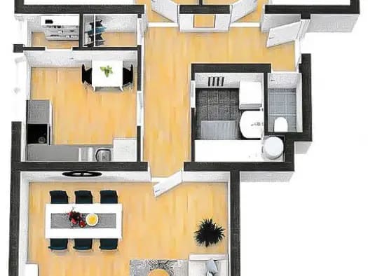 Immobilie in St. Ruprecht - Wohnung zum Kauf - Klagenfurt - 289.000 € - 3 Zimmer, 88 m², frei ab 01.11.2026 - Bild 2