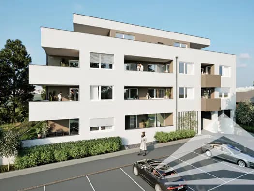 Immobilie in Perg - Wohnung zum Kauf - Erstbezug - Perg - 309.000 € - 3 Zimmer, 69,2 m², 1. Geschoss - Bild 0