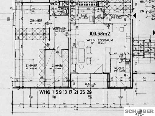 Immobilie in Wiener Neudorf - Wohnung zum Kauf - Wiener Neudorf - 298.000 € - 4 Zimmer, 98 m², 6. Geschoss - Bild 2