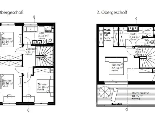 Immobilie in Mauerbach - Reihenmittelhaus zum Kauf - Mauerbach - 659.000 € - 5 Zimmer, 159,5 m² - Bild 2