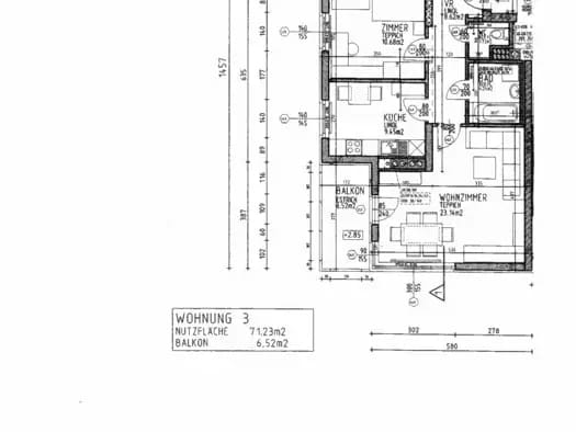 Immobilie in Stattersdorf - Wohnung zum Kauf - St. Pölten - 182.734 € - 3 Zimmer, 71,2 m², frei ab 01.10.2026 - Bild 1
