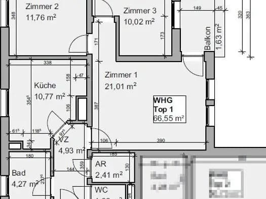 Immobilie in Wölzing-Sankt Andrä - Wohnung zum Kauf - Wölzing-Sankt Andrä - 121.200 € - 4 Zimmer, 66,6 m² - Bild 2